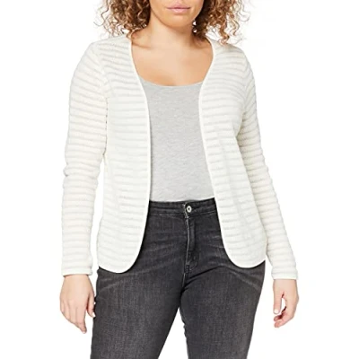 Image of ONLY Onlcrystal Cardigan, Women&#039;s, Size: Large, Cloud dancer