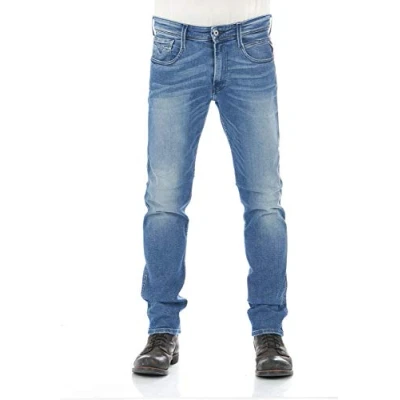 Image of Replay Men&#039;s Jeans, Medium Blue 009, 31W / 30L