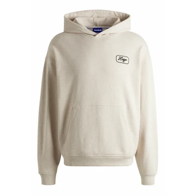 Image of HUGO Hoodie, Men&#039;s, Size: Large, Open white five