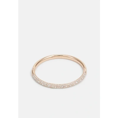 Image of Swarovski Meteora Bangle Bracelet Rose goldcoloured, Women&#039;s, Size: Medium, gold coloured