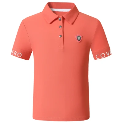 Image of Covalliero Children&#039;s Functional Polo Shirt Coral FS 2025, Size: 152/158