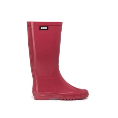 Image of Aigle Women&#039;s Eliosa Marine Rain Boot, Magenta, 3.5 UK