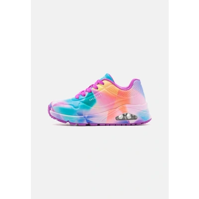 Image of Skechers UNO GEN1 Trainers purple/multicoloured for kids, Size: 5, Purple/multi coloured Synthetics
