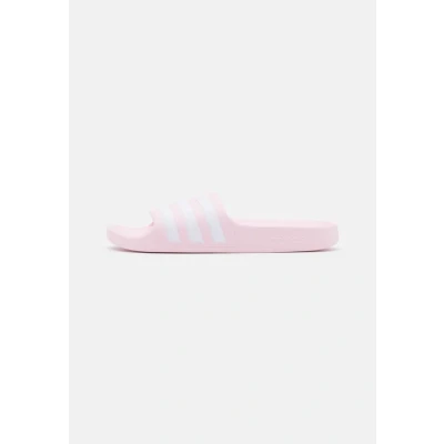 Image of adidas Unisex Kid&#039;s Adilette Aqua K Gymnastics Shoe, Clear Pink Cloud White Pink, 11 UK