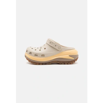 Image of Crocs MEGA Crush Unisex Clogs, Size: M7/W8, Almond tint Synthetics