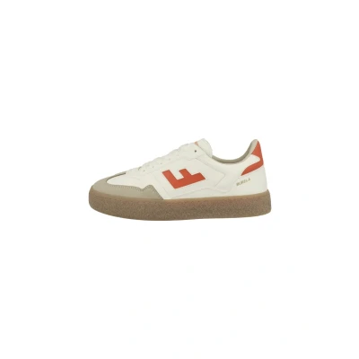 Image of Flamingos&#039; Life Burela BOLD Unisex Trainers, Size: 4.5, Papaya bbpap High quality imitation leather