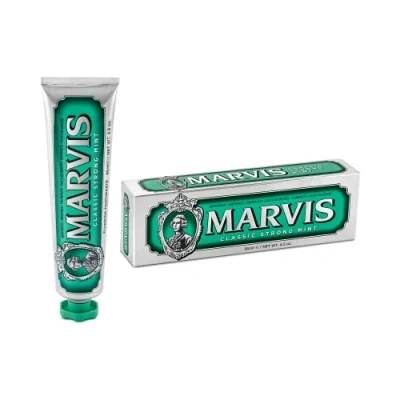 Image of Marvis Classic Strong Mint Toothpaste Bundle (3x85ml)