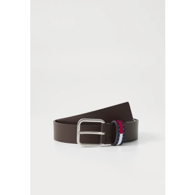 Image of Tommy Jeans RYAN Belt, Men&#039;s, Size: 32, Dark brown