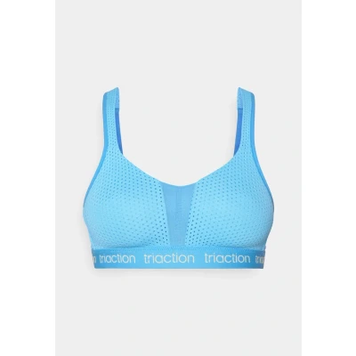 Image of triaction by Triumph Energy LITE Extreme support High sports bra, Women&#039;s, Size: 34C, Turkish blue