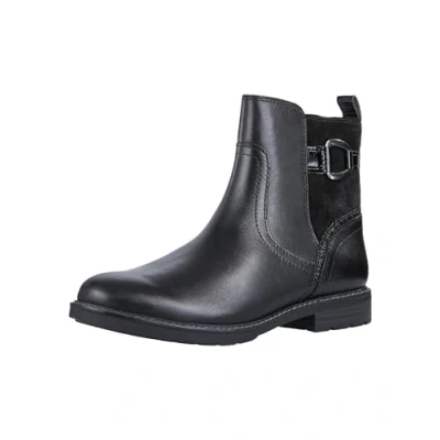 Image of Marco Tozzi Ankle boots, Women&#039;s, Size: 7, Black comb Leather/synthetics