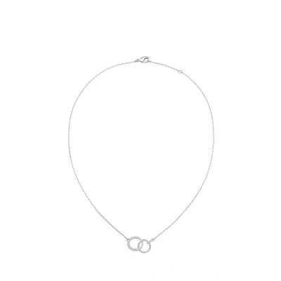 Image of Elli Classic Circle Necklace, Women&#039;s, Size: 42, Silber