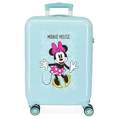 Image of Disney Mickey Enjoy the Day Cabin Suitcase, Minnie, 40x55x20 cms, Trolley