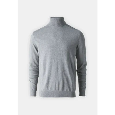 Image of Selected Homme Slhberg B NOOS Jumper, Men&#039;s, Size: Large, Medium grey melange