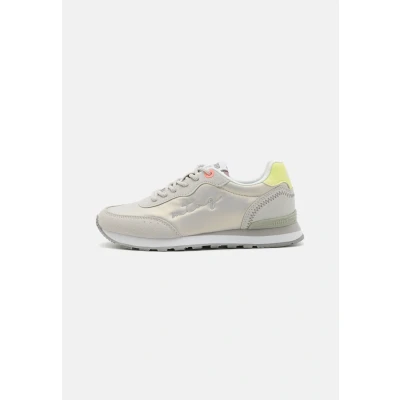 Image of mtng Joggo Trainers, Women&#039;s, Size: 3, Plata Imitation leather/ textile