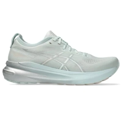 Image of Asics Gelkayano 31 Road running shoes, Men&#039;s, Size: 9, Pure aqua/pure silver Textile/synthetics