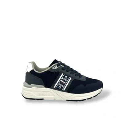 Image of Blauer Men&#039;s Shoes S5RAY05KNI Sneakers with Laces, blue, 45 EU