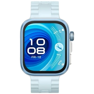 Image of Huawei Watch Fit 4 Pro Silver (Blue Rubber Strap)