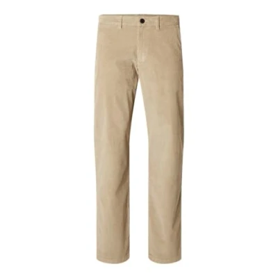 Image of Selected Homme Straight Miles NOOS Chinos, Men&#039;s, Size: 29x32, Chinchilla