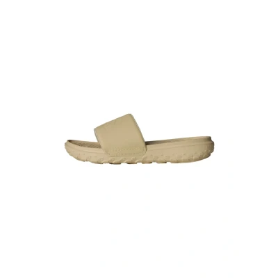 Image of The North Face Never STOP CUSH Slide Mules, Men&#039;s, Size: 7, gravel Synthetics