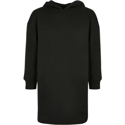 Image of Urban Classics Oversized Terry Day dress for kids, Size: 5 6y, Black