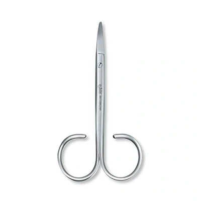 Image of Victorinox Rubis Nail Scissors for Hands and Feet Professional Manicure Pedicure Precision Stainless Steel Silver