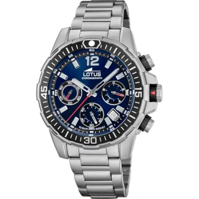 Image of Lotus Chronograph watch, Men&#039;s, Size: One Size, Blue