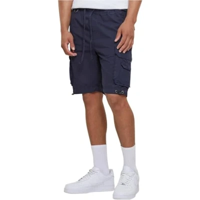 Image of Urban Classics Double Pocket Shorts, Men&#039;s, Size: Medium, Navy