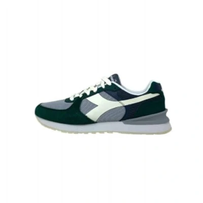 Image of Diadora Fenice Trainers, Men&#039;s, Size: 6.5, Green bistro Leather and textile