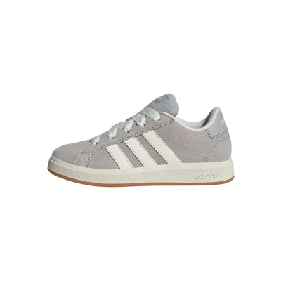 Image of adidas Unisex Kid&#039;s Grand Court 00s Shoes, EU, Grey Two Off White Gum, 1 UK Child