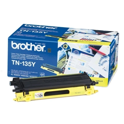Image of Brother Toner TN 135Y Yellow