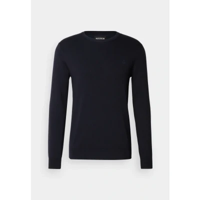Image of Scotch &amp; Soda CORE Crewneck Jumper, Men&#039;s, Size: Large, Black