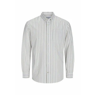 Image of Jack &amp; Jones Jjeoxford Shirt, Men&#039;s, Size: Small, Crockery