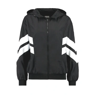 Image of Urban Classics Training jacket, Women&#039;s, Size: XXL, Black/white