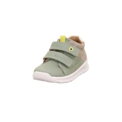 Image of Superfit Breeze Trainers for kids, Size: 7K, Hellgrün/beige Leather