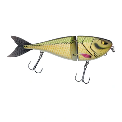 Image of Berkley Zilla Jointed Glider 135 Ayu Green Jerkbait