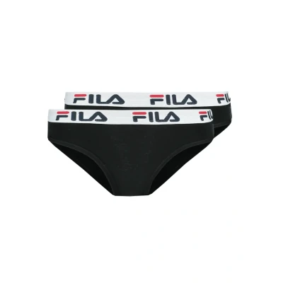 Image of Fila Urban Brief 2 PACK Briefs, Women&#039;s, Size: Small, Black