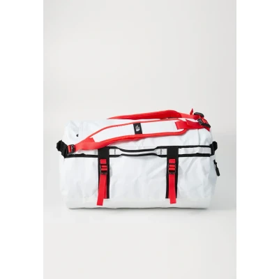 Image of The North Face BASE CAMP Duffel S Unisex Holdall, Size: One Size, White/black/elevation red