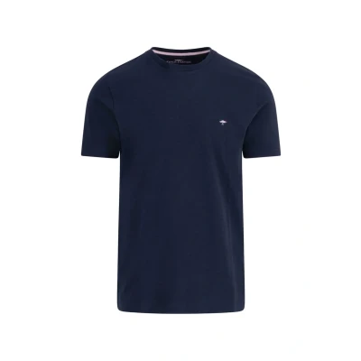 Image of FYNCH HATTON Men&#039;s Basic T shirt, Blue (Navy 685), 3XL
