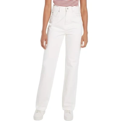 Image of Tommy Hilfiger Relaxed Bootcut jeans, Women&#039;s, Size: 26x32, Ecru