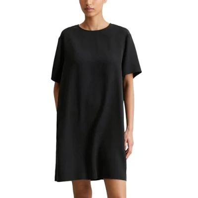 Image of Marc O&#039;Polo Denim Women&#039;s Dress with Crew Neck Short Sleeve, 0001, M