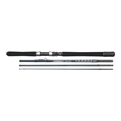 Image of Penn Overseas II Inline Boat 210 rod 2.10m 20 30lb Line strength (4 pieces) Sea fishing