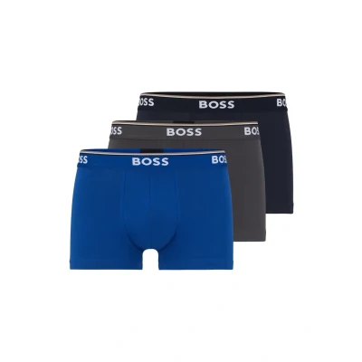 Image of BOSS Trunk Power 3 PACK Pants, Men&#039;s, Size: XS, Open blue