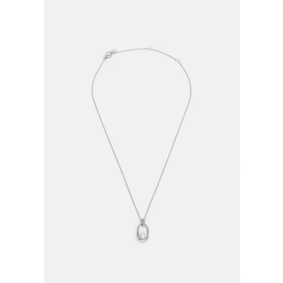 Image of Skagen Women&#039;s Necklace, Stainless Steel Pendant, Length: 406.4mm, Width: 11.5mm, Steel, No Gemstone