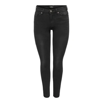 Image of ONLY Women&#039;s Jeans, Washed Black, XL / 32L