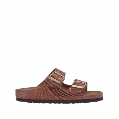 Image of Birkenstock Arizona Mules, Women&#039;s, Size: 39, Pecan shoes
