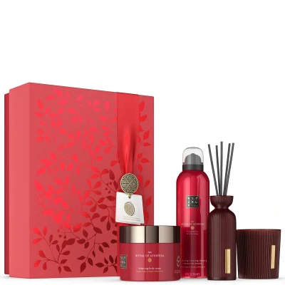 Image of Rituals The Ritual of Ayurveda Sweet Almond &amp; Indian Rose Large Bath and Body Gift Set