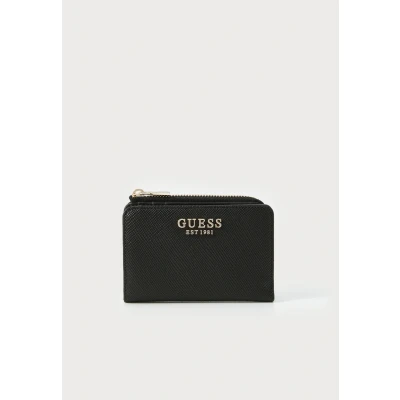 Image of Guess Laurel II ZIP Wallet, Women&#039;s, Size: One Size, Black