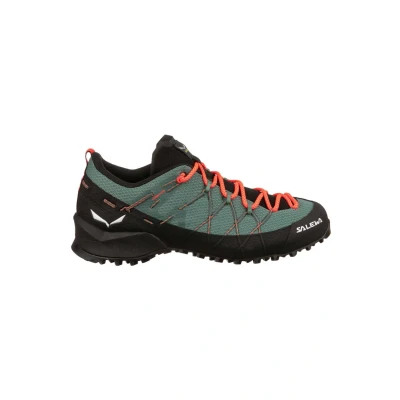 Image of Salewa Wildfire 2 Hiking shoes, Women&#039;s, Size: 4.5, Duck green/black Synthetics/textile