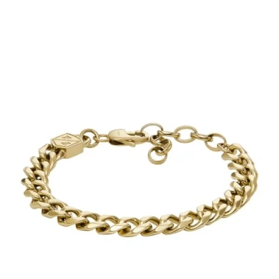 Image of Fossil Bracelet Gold coloured, Men&#039;s, Size: One Size, coloured