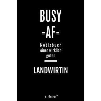 Image of Notizbuch für Landwirte/Landwirt/Landwirtin: Originelle Geschenk Idee [120 Seiten kariertes blanko Papier]